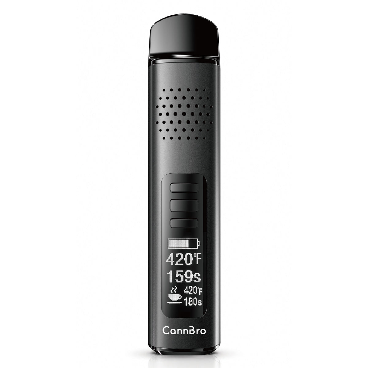 Cannbro Flower Cloud Dry Herb Vaporizer with OLED Display