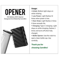 510 Opener Battery   | JHB stock