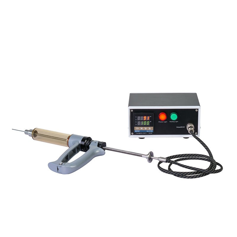 Heated Handheld Liquid Filling Gun - batch filling of vape cartridges, pods and disposable devices Portable