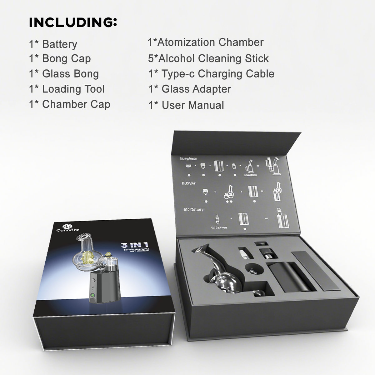 Dabbing Freedom SG100 | Portable Shisha E-Rig