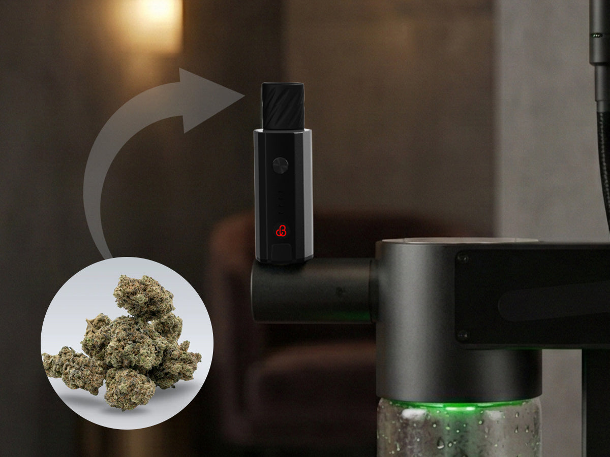 Gravity Water Pipe,Built for Social Sessions with SG100 Battery